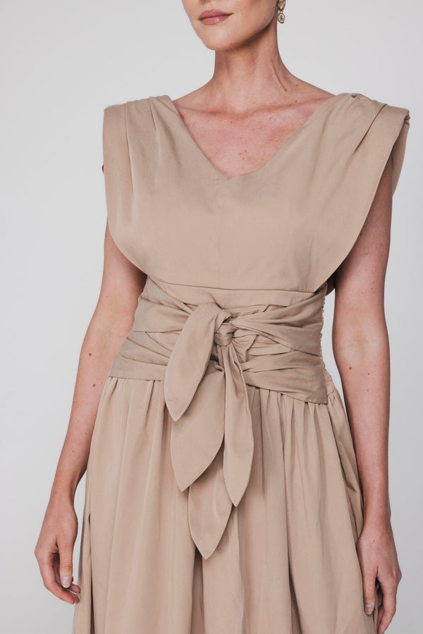 Skye Dress - Sand