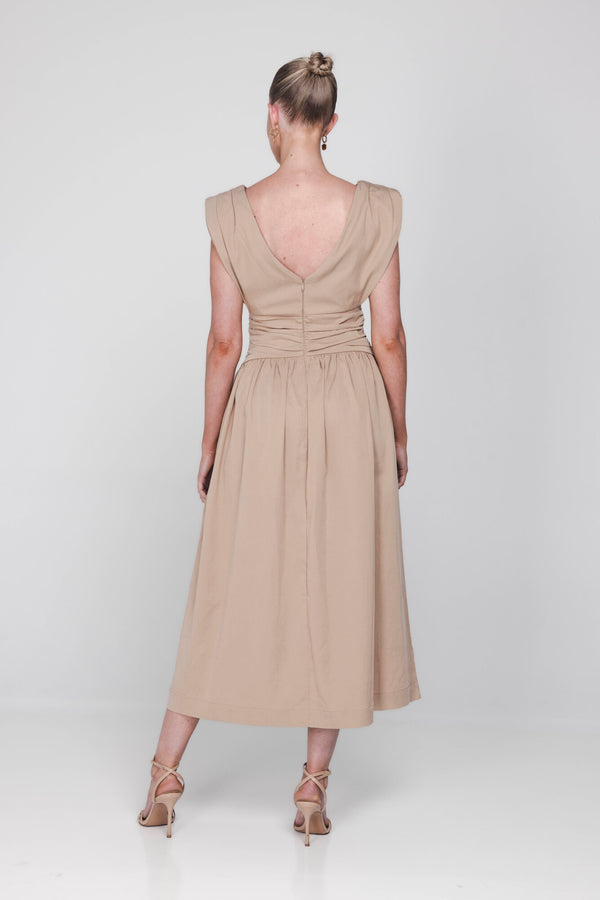 Skye Dress - Sand
