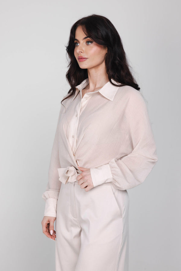 Kira Blouse - Dolce Beige