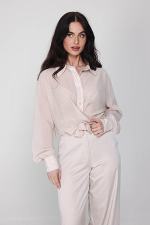 Kira Blouse - Dolce Beige