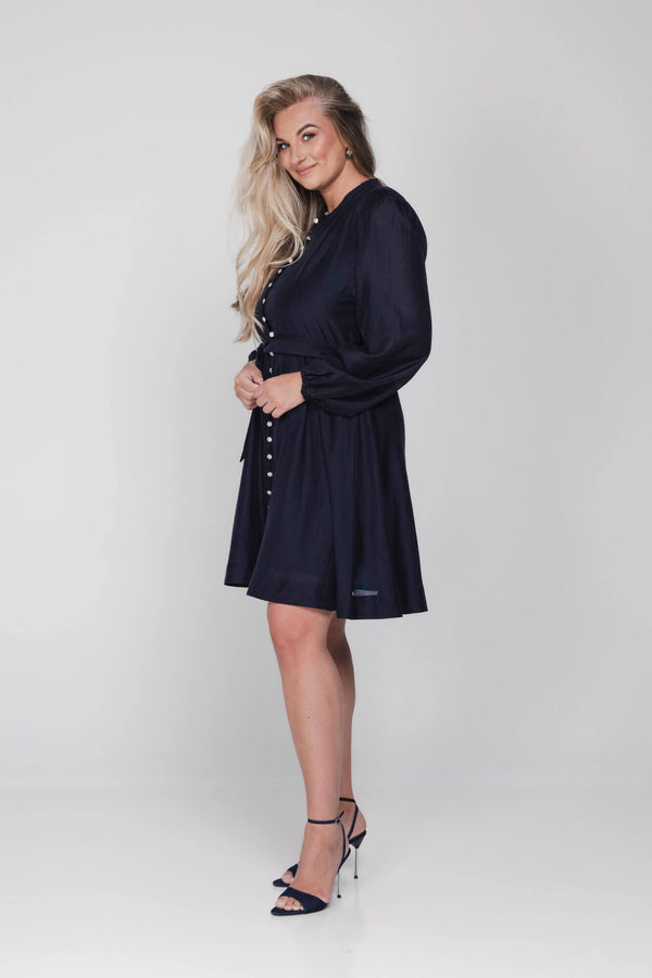 Linde Dress - Midnight Blue