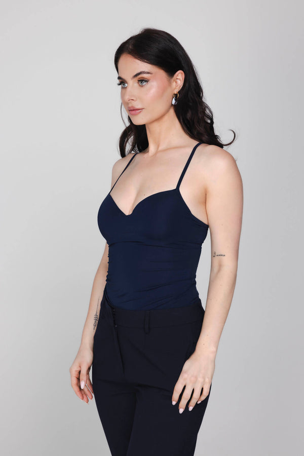 Salma Top - Midnight Blue