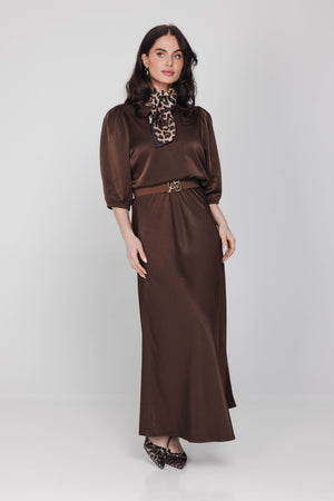 Sofie Skirt - Espresso