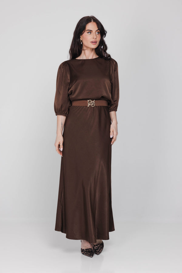 Sofie Skirt - Espresso