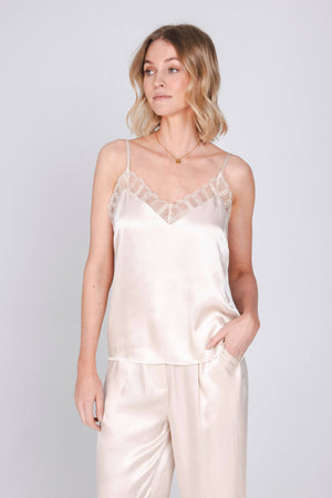 Isla Top - Satin Pink