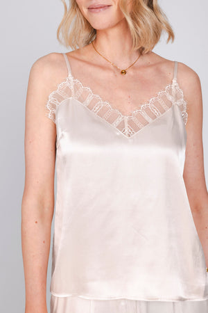 Isla Top - Satin Pink