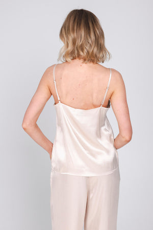 Isla Top - Satin Pink