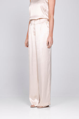 Mira Pants - Satin Pink