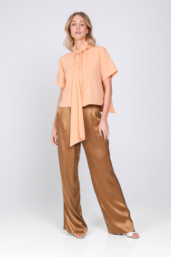 Calme Blouse - Peach