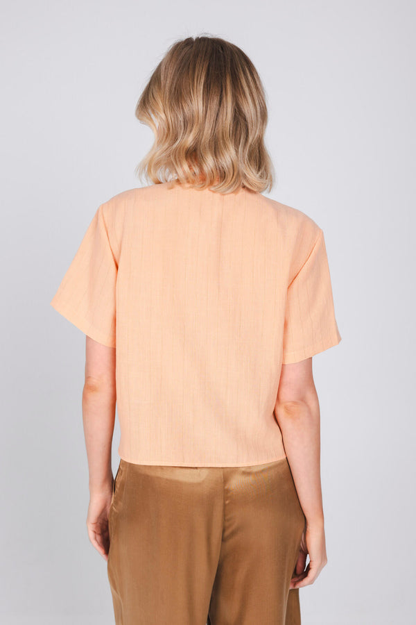 Calme Blouse - Peach