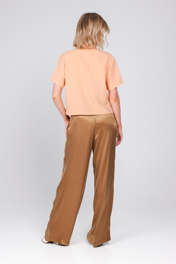Calme Blouse - Peach