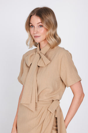 Calme Blouse - Sand