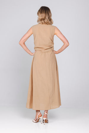 Diva Dress - Sand
