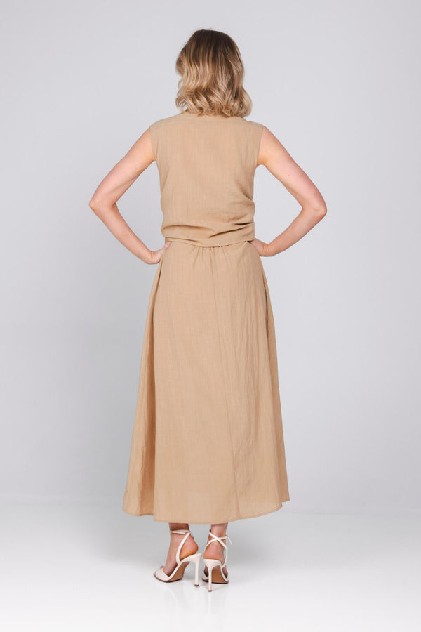 Diva Dress - Sand