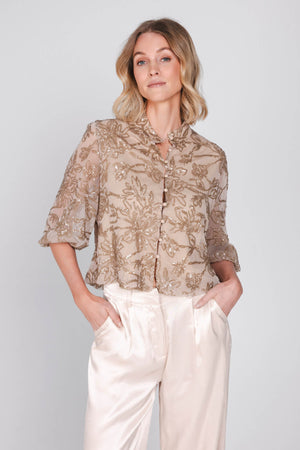 Rive Blouse - Sand
