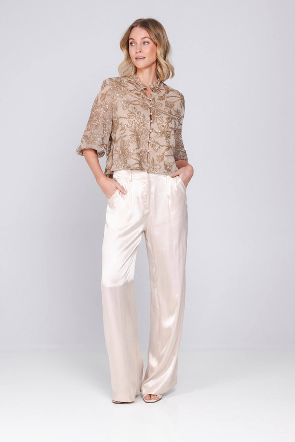 Rive Blouse - Sand