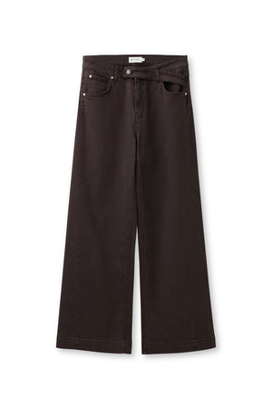 Minae Jeans | Deep Chestnut