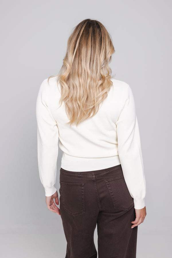 achter: Achteraanzicht Rinae dames sweater