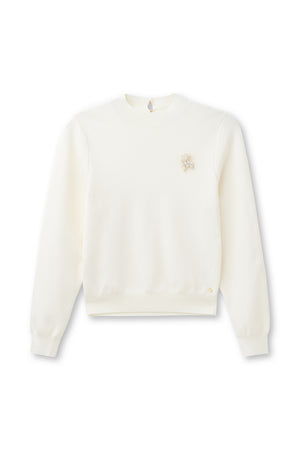 Rinae Knit Top | Warm Ivory