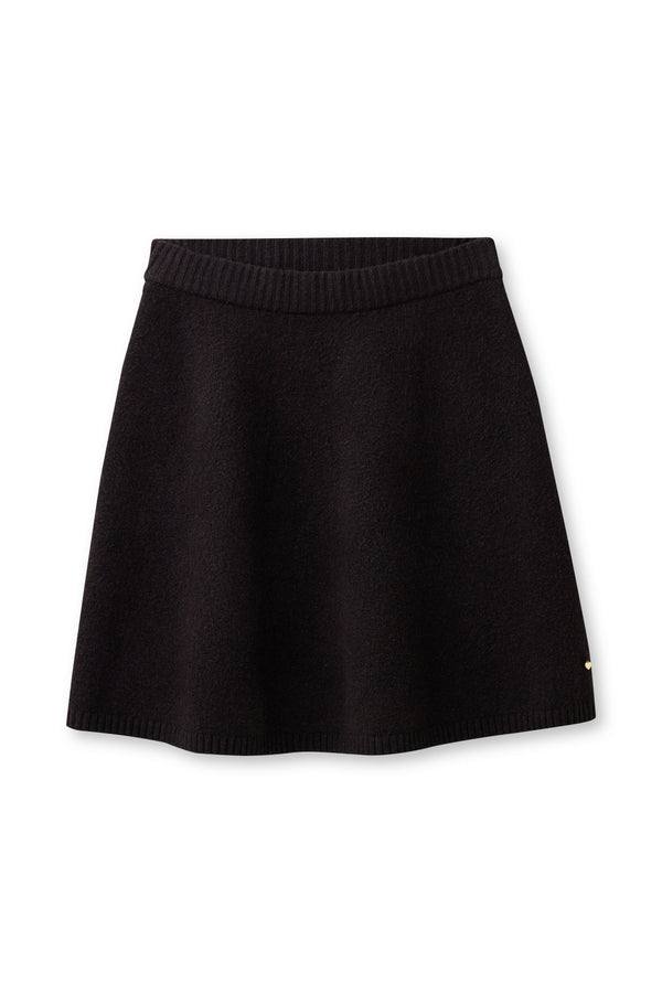 Neve Knit Skirt | Dark Roast