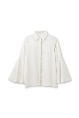 Aylae Blouse | Warm Ivory