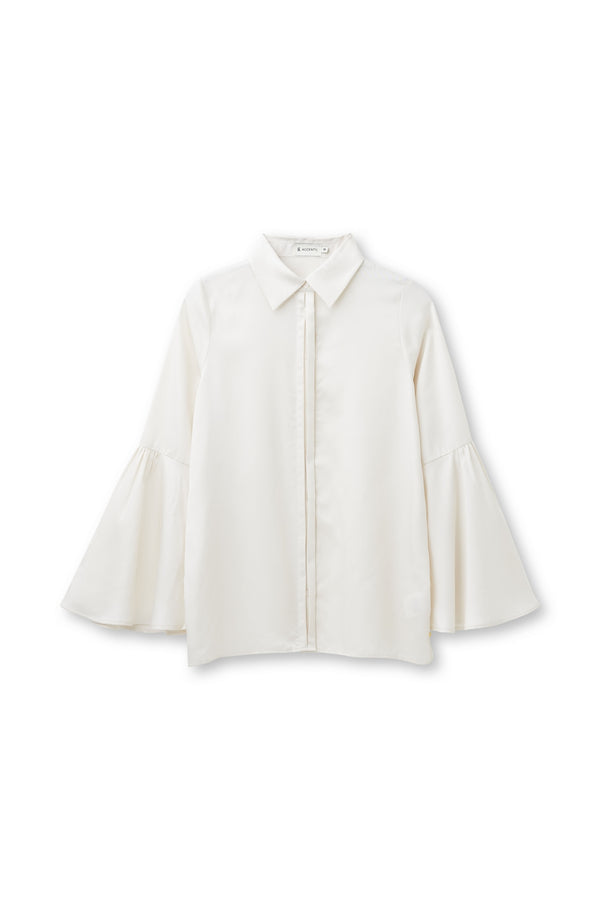 Aylae Blouse | Warm Ivory