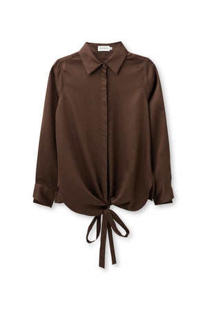 Enya Blouse | Dark Roast