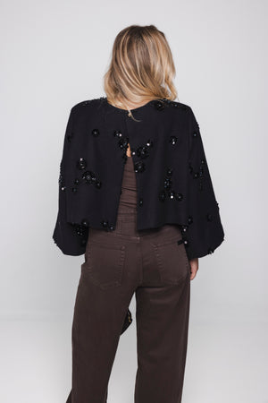Teya Jacket | Black Bean