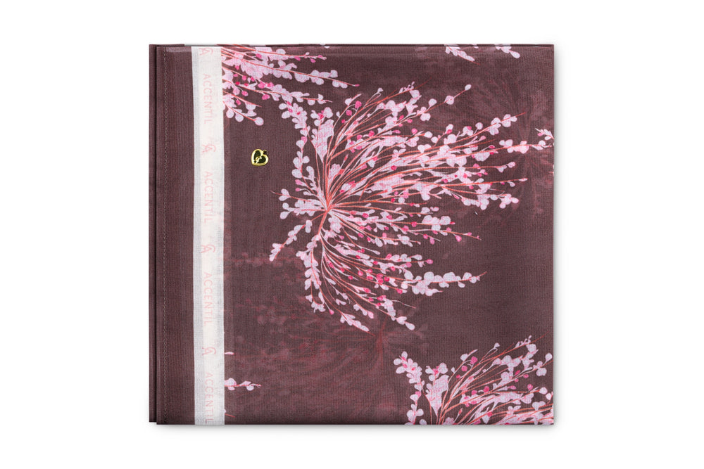 Hanae Scarf | Mocha Rose