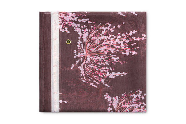 Hanae Scarf | Mocha Rose