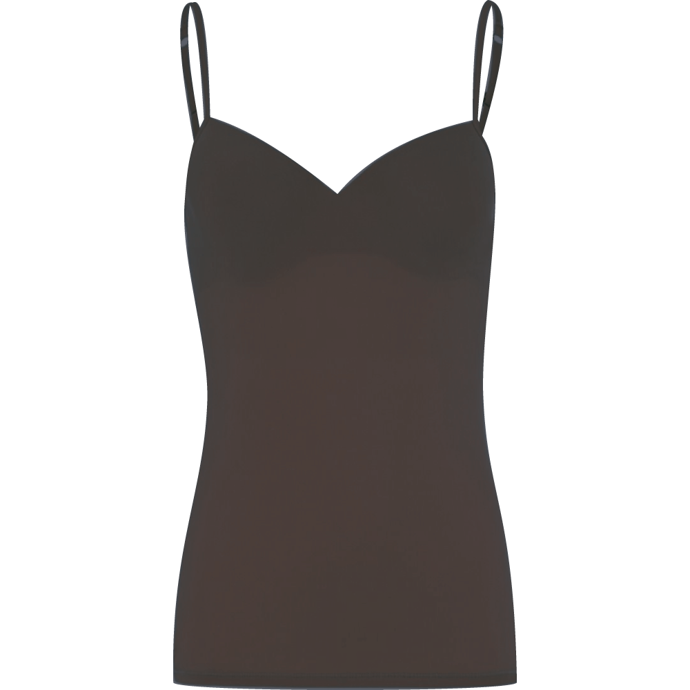 Bra Sculpt Top | Deep Cocoa